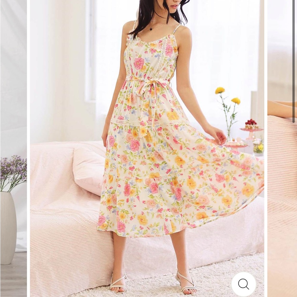 Beautiful floral maxi dress